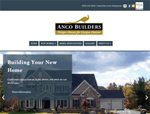 Tablet Screenshot of ancobuilders.com